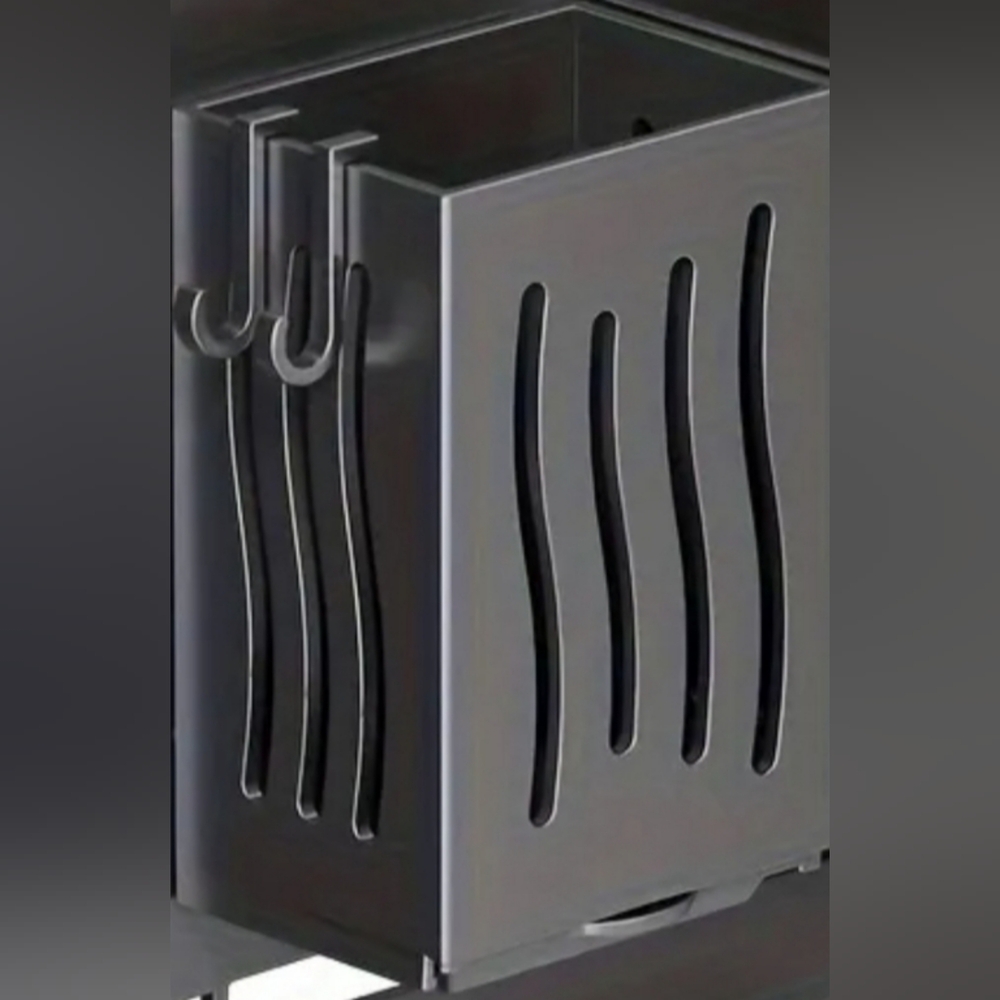 Black Metal Storage Organizer